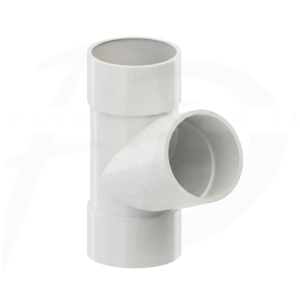 Trójnik PVC ⌀ 90 firmy KROP kolor biały